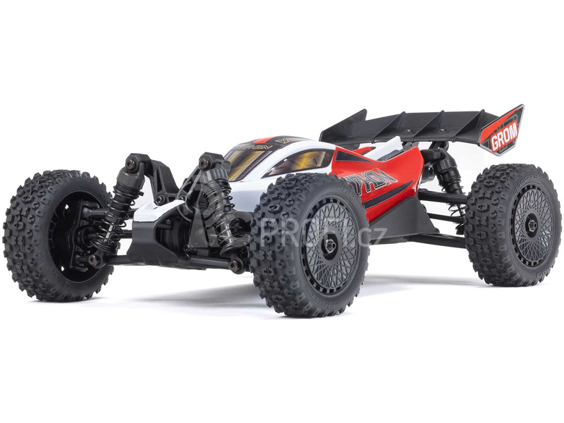 RC auto Arrma Typhon Grom 1:18 4WD Smart RTR, modrá