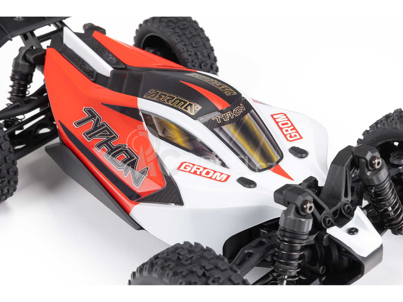 RC auto Arrma Typhon Grom 1:18 4WD Smart RTR, modrá