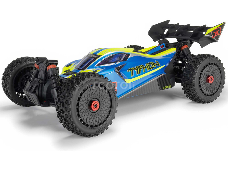 RC auto Arrma Typhon Mega 665 1:8 4WD RTR, modrá
