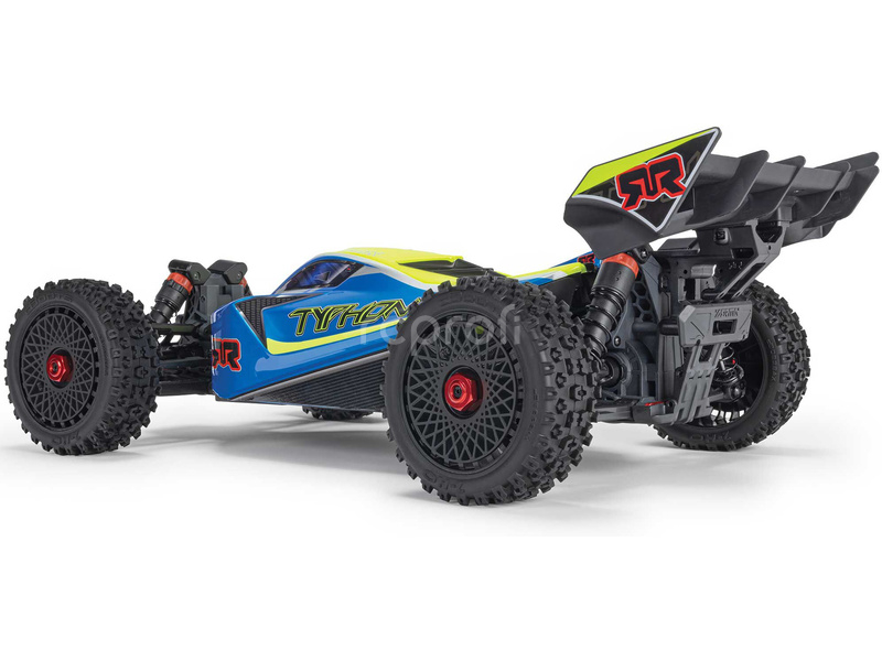 RC auto Arrma Typhon Mega 665 1:8 4WD RTR, modrá