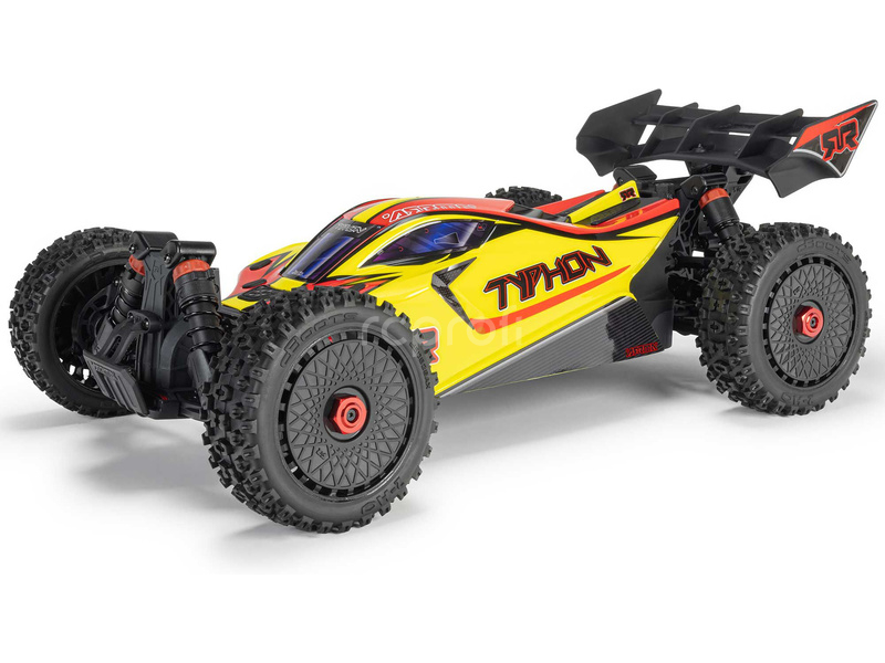 RC auto Arrma Typhon Mega 665 1:8 4WD RTR, modrá