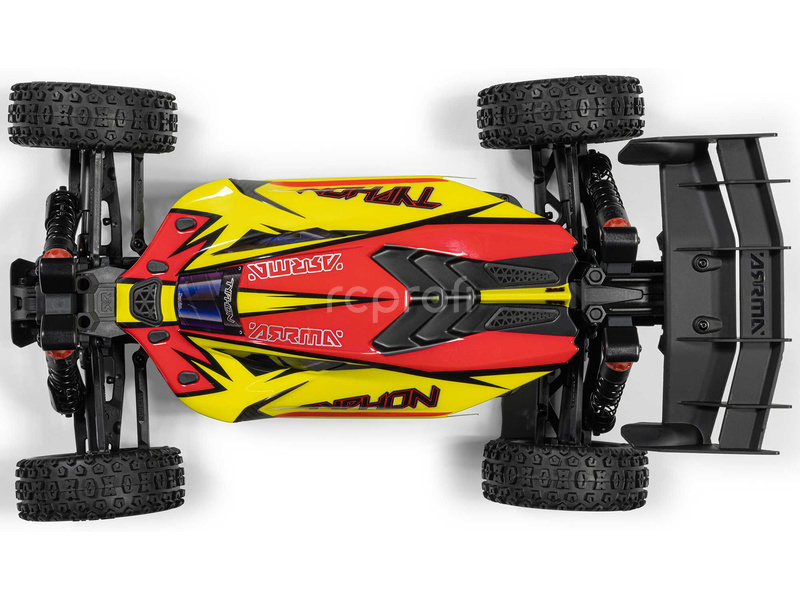 RC auto Arrma Typhon Mega 665 1:8 4WD RTR, modrá
