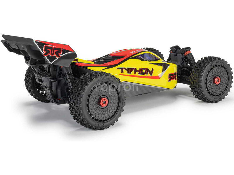 RC auto Arrma Typhon Mega 665 1:8 4WD RTR, modrá