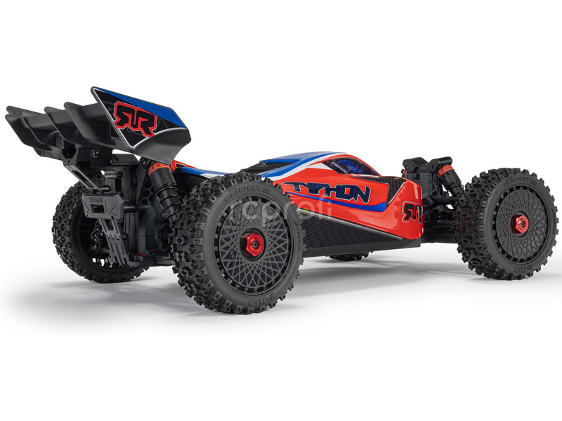 RC auto Arrma Typhon Mega 665 1:8 4WD RTR, modrá