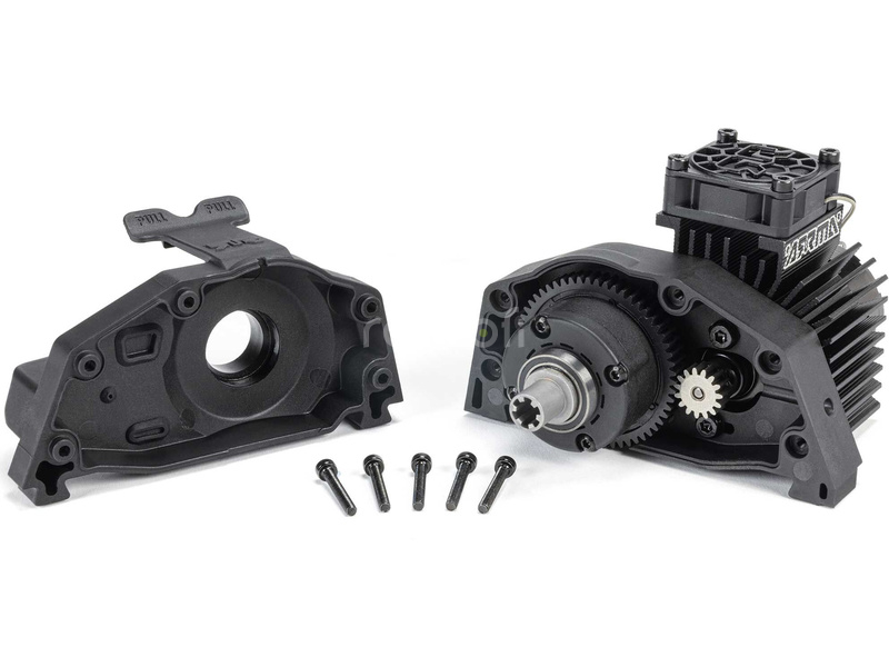RC auto Arrma Typhon Mega 665 1:8 4WD RTR, modrá