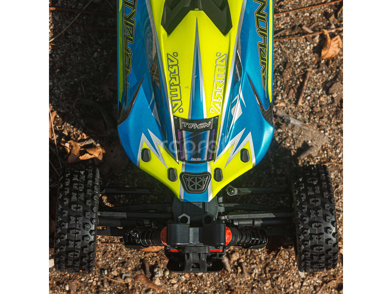 RC auto Arrma Typhon Mega 665 1:8 4WD RTR, modrá