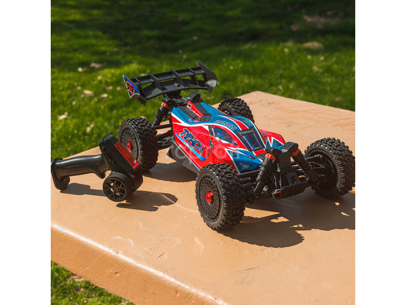 RC auto Arrma Typhon Mega 665 1:8 4WD RTR, žlutá