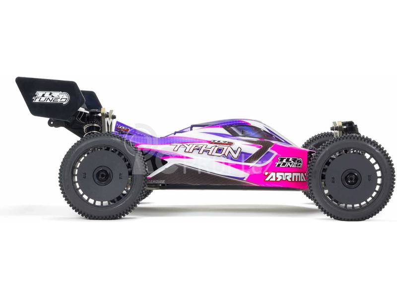 RC auto Arrma Typhon TLR Tuned 1:8 4WD Roller Buggy, růžová/fialová