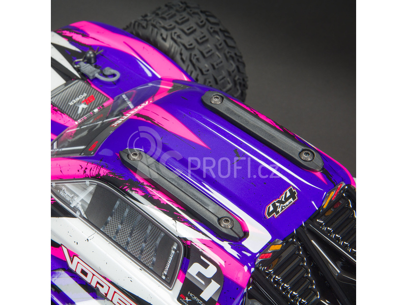 RC auto Arrma Vorteks 3S BLX 1:10 4WD RTR, červená