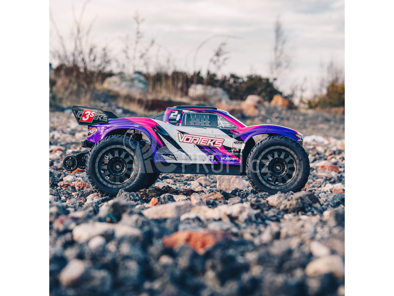 RC auto Arrma Vorteks 3S BLX 1:10 4WD RTR, červená