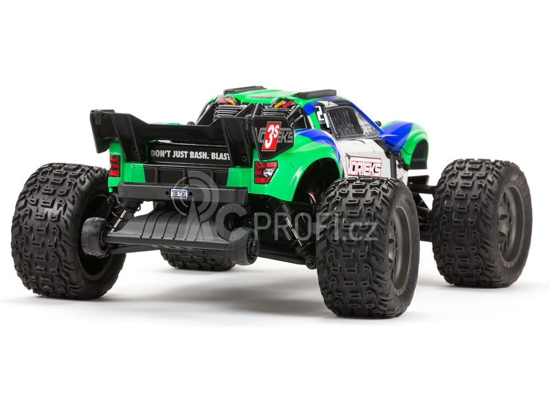 RC auto Arrma Vorteks 3S BLX 1:10 4WD RTR, červená