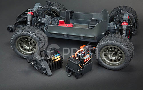 RC auto Arrma Vorteks 3S BLX 1:10 4WD RTR, fialová