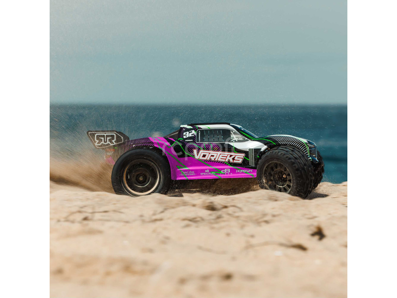 RC auto Arrma Vorteks Mega 550 1:10 RTR, fialová