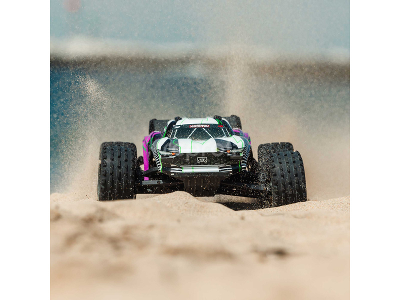 RC auto Arrma Vorteks Mega 550 1:10 RTR, fialová