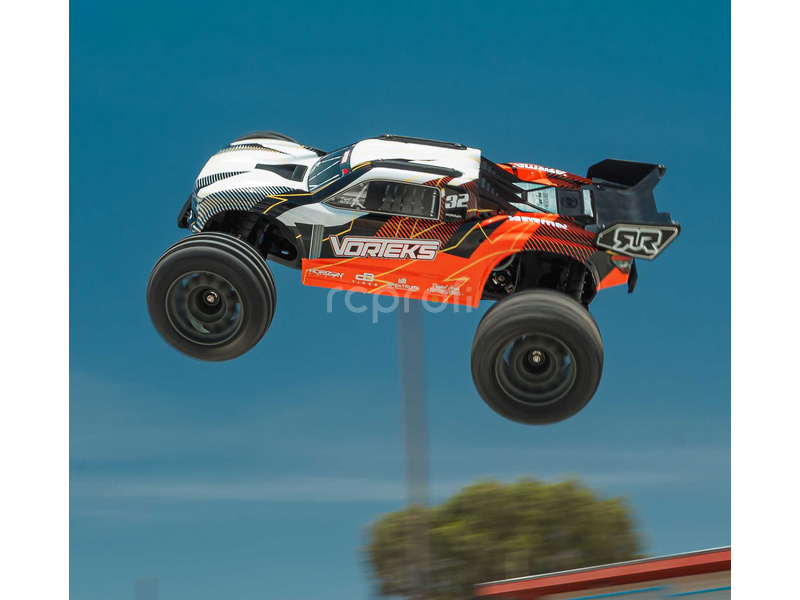 RC auto Arrma Vorteks Mega 550 1:10 RTR, fialová