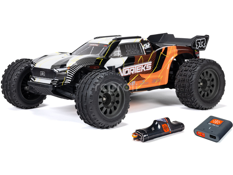 RC auto Arrma Vorteks Mega 550 1:10 RTR, fialová