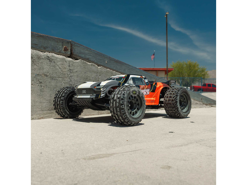 RC auto Arrma Vorteks Mega 550 1:10 RTR, fialová