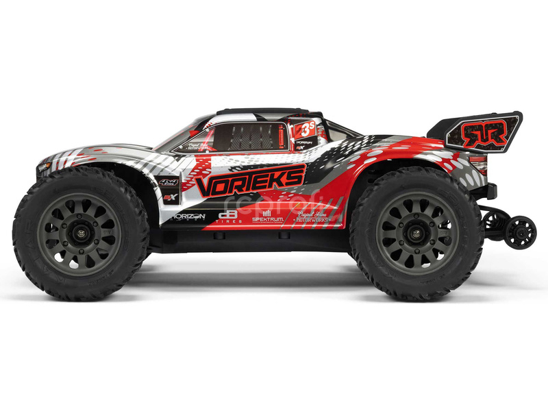 RC auto Arrma Vortex 223S BLX 1:10 4WD RTR DSC, červená
