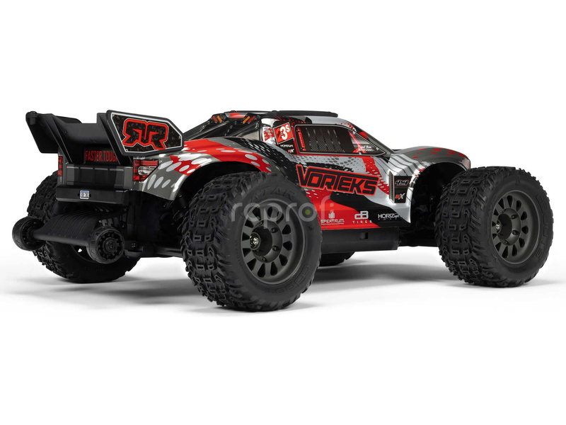 RC auto Arrma Vortex 223S BLX 1:10 4WD RTR DSC, červená