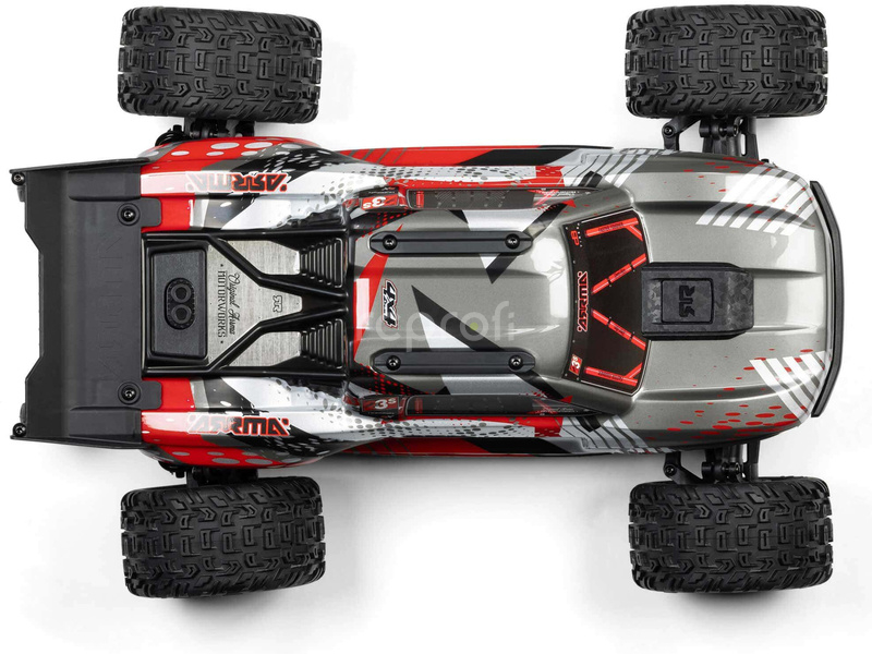 RC auto Arrma Vortex 223S BLX 1:10 4WD RTR DSC, červená