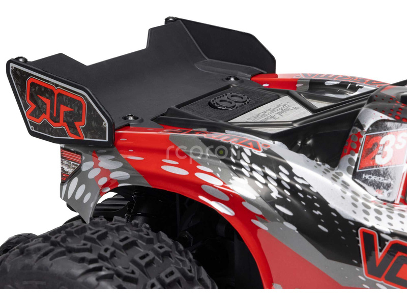 RC auto Arrma Vortex 223S BLX 1:10 4WD RTR DSC, červená