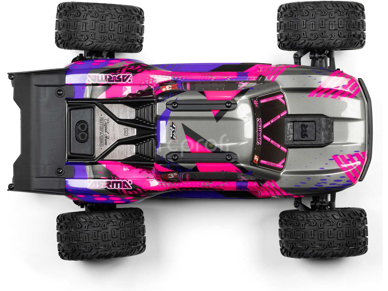 RC auto Arrma Vortex 223S BLX 1:10 4WD RTR DSC, červená