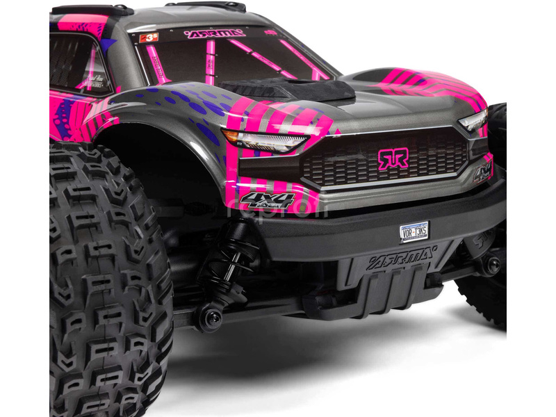 RC auto Arrma Vortex 223S BLX 1:10 4WD RTR DSC, červená