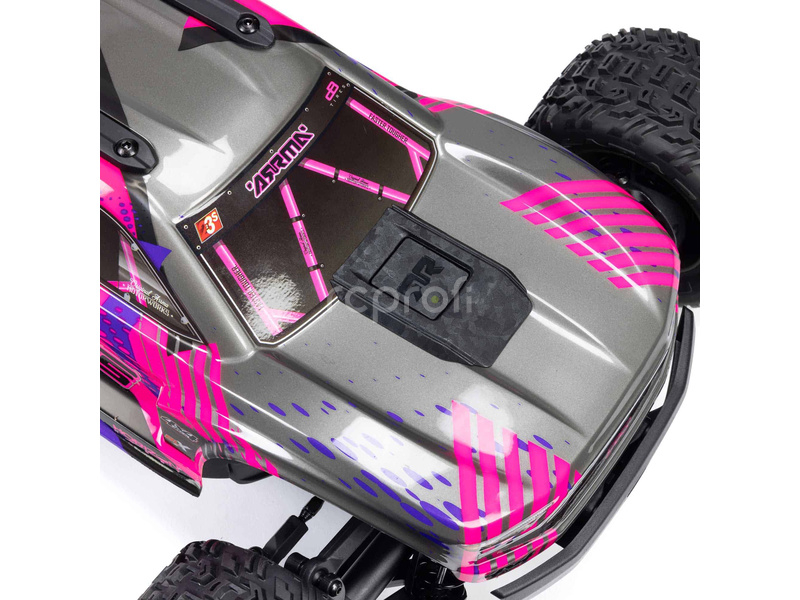 RC auto Arrma Vortex 223S BLX 1:10 4WD RTR DSC, červená