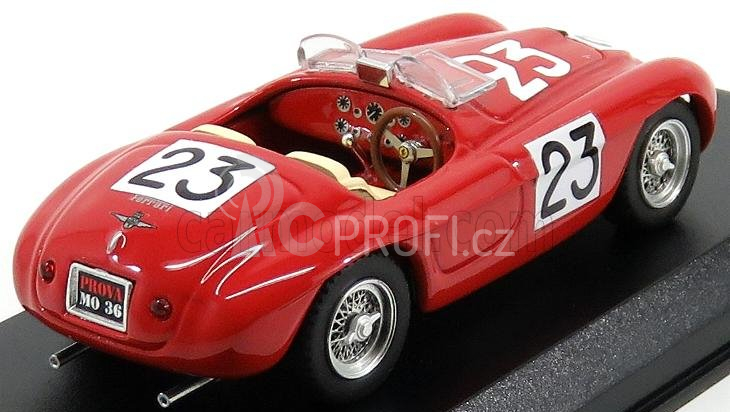 Art-model Ferrari 166mm 2.0l V12 Spider Team J.a.plisson N 23 1:43, červená
