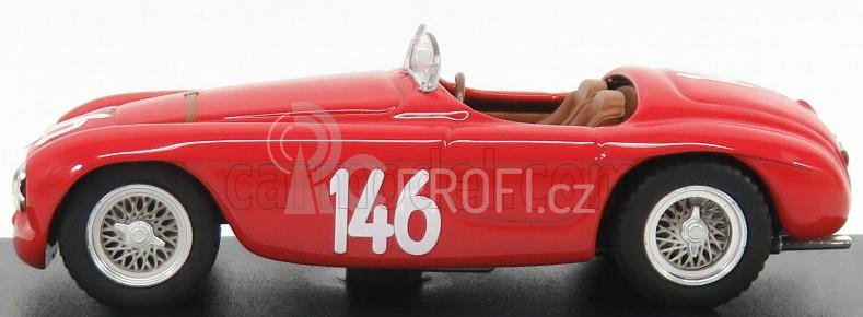 Art-model Ferrari 166mm Barchetta Abarth Spider N 146 Winner Coppa D'oro 1950 G.marzotto 1:43 Red