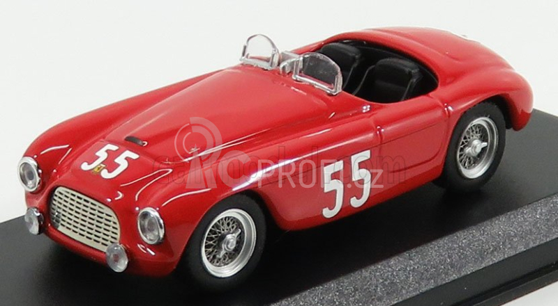 Art-model Ferrari 166mm Barchetta Ch.0010 2nd 6h Sebrinbg 1950 Kimberly - Lewis 1:43 Red