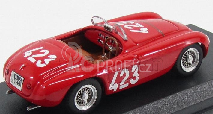 Art-model Ferrari 166mm Barchetta Spider Ch.0034 N 423 1:43, červená