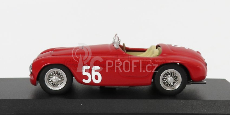 Art-model Ferrari 166mm Barchetta Spider N 56 1:43, červená