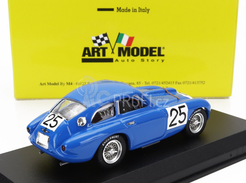 Art-model Ferrari 195s 2.3l V12 Touring Berlinetta Team Luigi Chinetti N 25 1:43, modrá