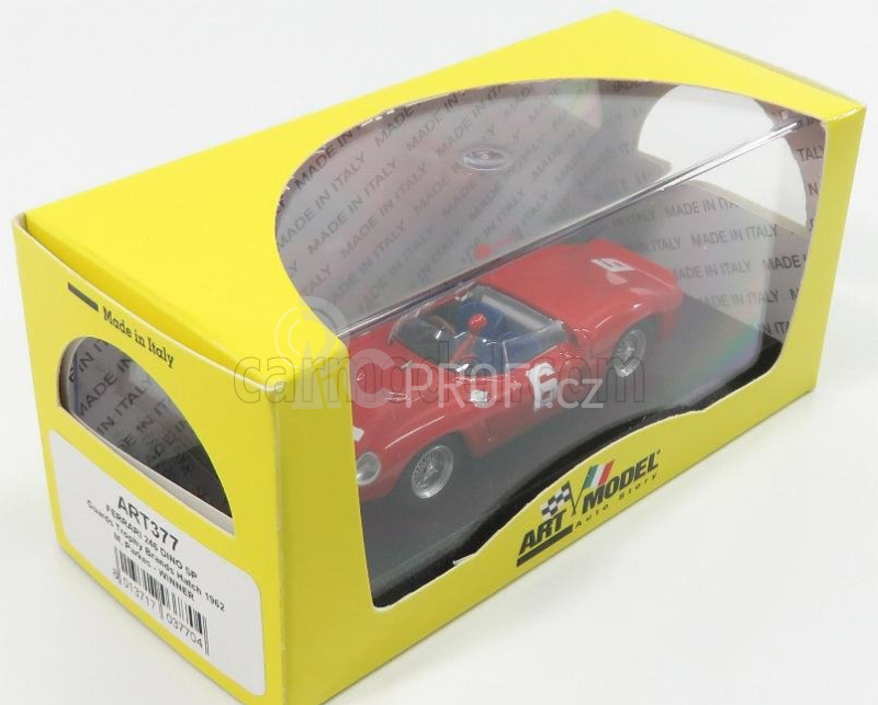 Art-model Ferrari 246sp Dino Spider N 6 (chassis N 0022m) 1:43, červená