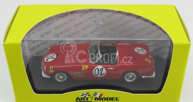 Art-model Ferrari 250 Spider California N 2 1:43, červená
