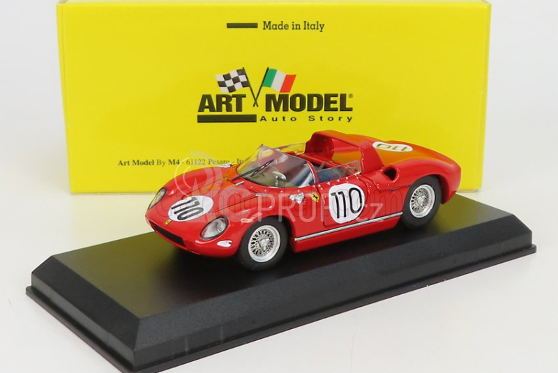 Art-model Ferrari 250p Ch.0812  N 110 1:43, červená