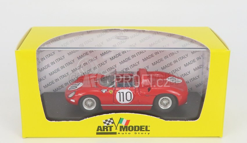 Art-model Ferrari 250p Ch.0812  N 110 1:43, červená
