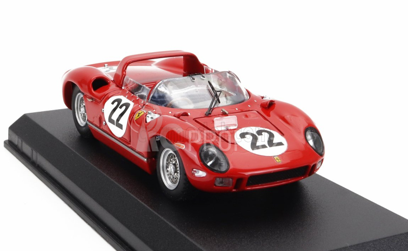 Art-model Ferrari 250p Spider 3.0l V12 Team Sefac Ferrari Spa N 22 1:43, červená