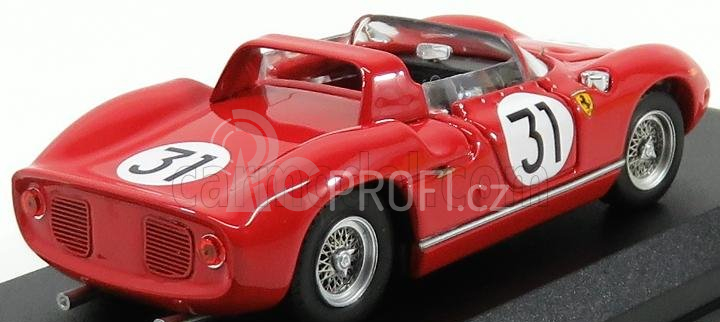 Art-model Ferrari 250p Spider Ch.0812 N 31 1:43, červená