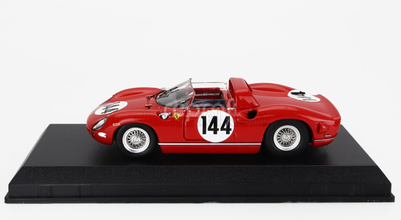 Art-model Ferrari 275p Spider Ch.0820 N 144 Winner 1000km Nurburgring 1964 Ludovico Scarfiotti - Nino Vaccarella 1:43 Red