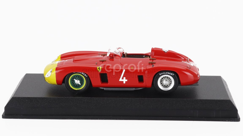 Art-model Ferrari 290mm Spider S/n0626 N 4 Rouen Gp 1956 Alfonso De Portago 1:43 Červená Žlutá