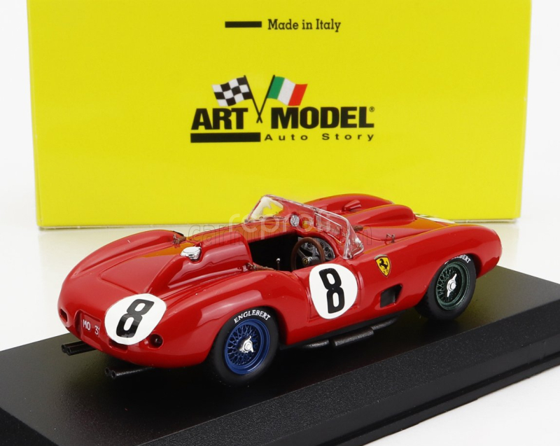 Art-model Ferrari 315s Team Scuderia Ferrari N 8 24h Le Mans 1957 Stuart Lewis Evans - Martino Severi 1:43 Red