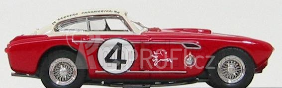 Art-model Ferrari 340 Mexico Ch.0222 Vignale Coupe N 4 1:43, červená