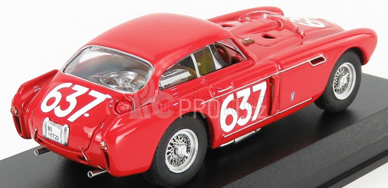 Art-model Ferrari 340 Mexico N 637 Mille Miglia 1952 E.castellotti - G.regosa 1:43 Red