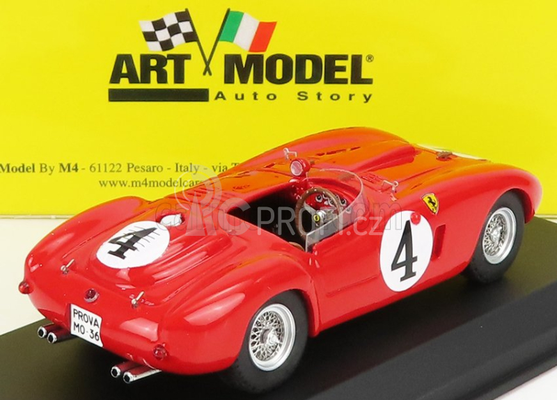 Art-model Ferrari 375 Plus 5.0l V12 Spider Team Scuderia Ferrari N 4 1:43, červená