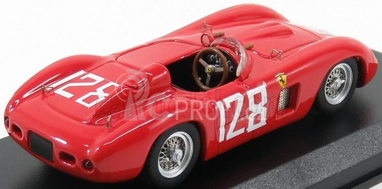 Art-model Ferrari 500 Tr N 128 Ch.0614 Winner Tyddyn Road Races 1956 Carroll Shelby 1:43 Red