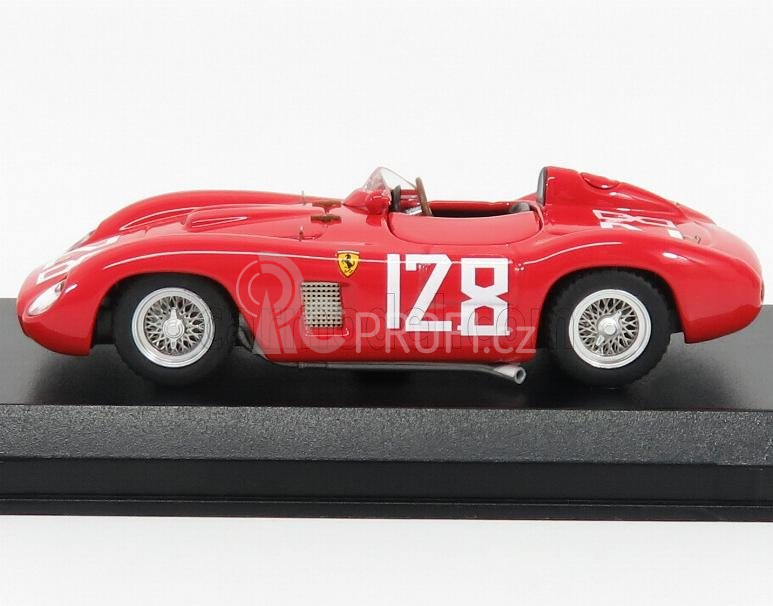 Art-model Ferrari 500 Tr N 128 Ch.0614 Winner Tyddyn Road Races 1956 Carroll Shelby 1:43 Red
