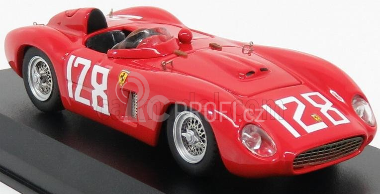 Art-model Ferrari 500 Tr N 128 Ch.0614 Winner Tyddyn Road Races 1956 Carroll Shelby 1:43 Red