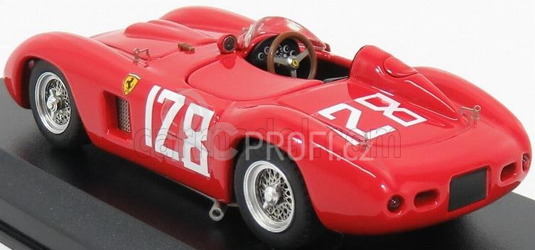 Art-model Ferrari 500 Tr N 128 Ch.0614 Winner Tyddyn Road Races 1956 Carroll Shelby 1:43 Red